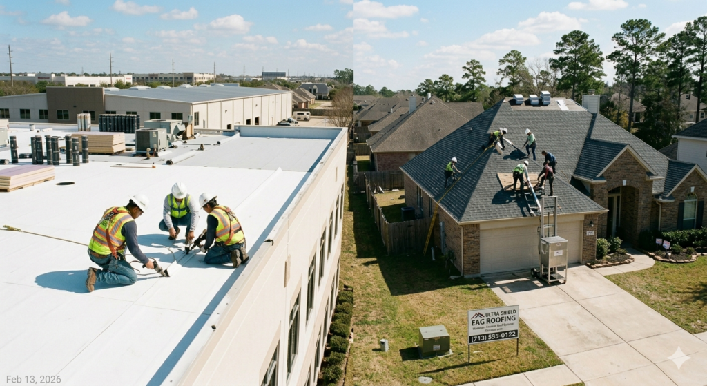 Roof Installation Services in Houston, TX A Complete Guide for Commercial & Residential Properties