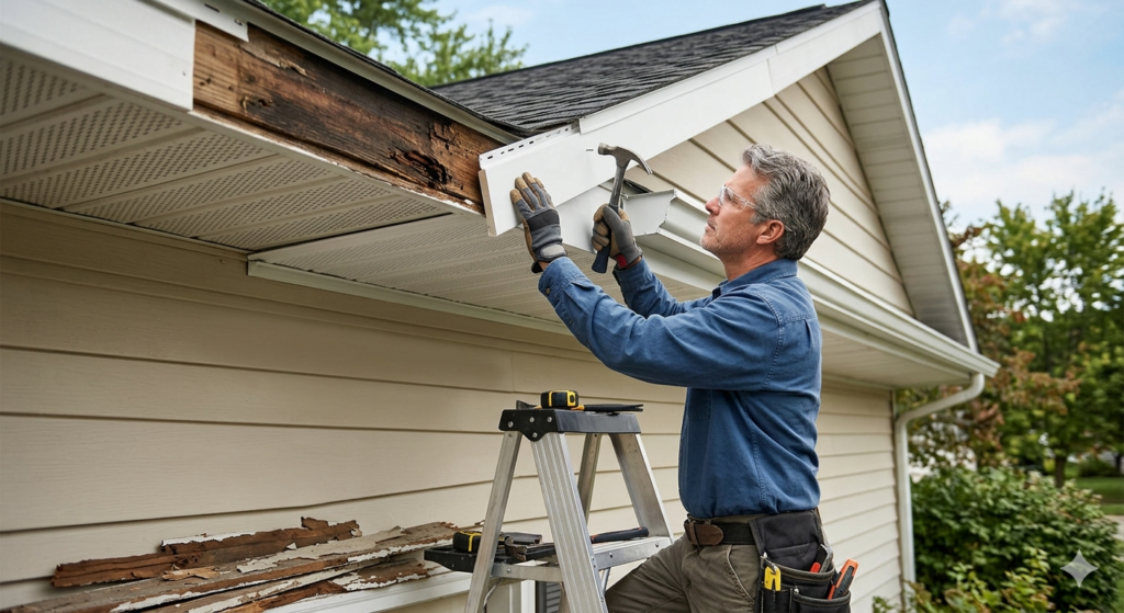 How to Repair Soffit & Fascia Boards Step-by-Step Guide